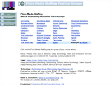 Tablet Screenshot of filcro-media-staffing.com